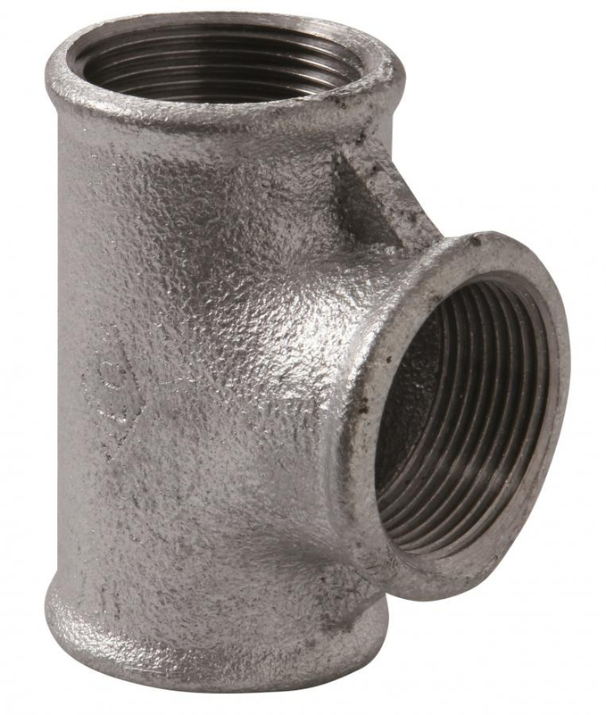 T-kus pozinkovaný Atusa Nr.130 FFF 1˝ vnitřní závit