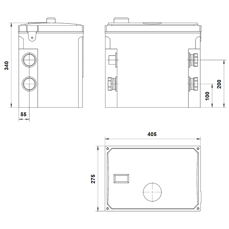 Stanice Grundfos Liftaway C 40-1
