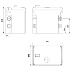 Stanice Grundfos Liftaway C 40-1