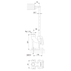 Souprava Grundfos Auto coupling set DN40 SEG CI