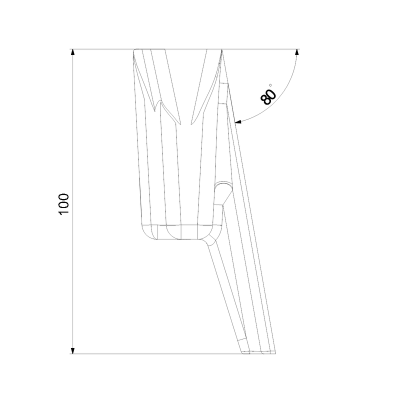 Patky Grundfos Extension feet SEG SS