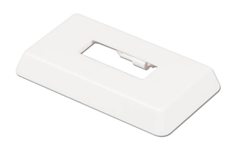 Plastová rozeta Kermi pro stojanovou trubku bílá