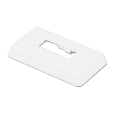 Plastová rozeta Kermi pro stojanovou trubku bílá