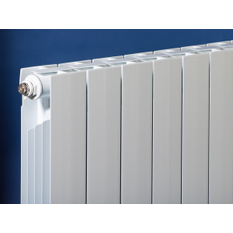 Těleso otopné článkové Lipovica Plano 600, 6 článků, boční připojení, 750 W, bílá
