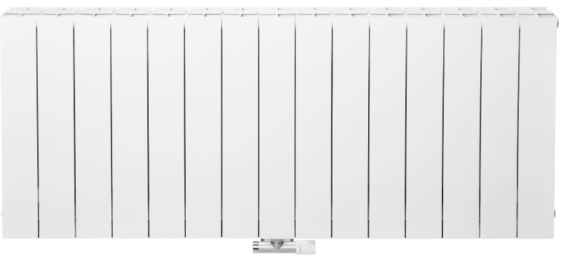 Těleso otopné článkové Lipovica Plano 600, 12 článků, boční připojení, 1500 W, bílá