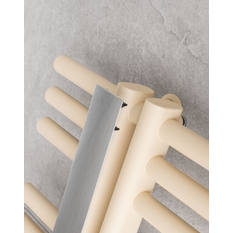 Těleso koupelnové PMH Kronos 600 x 1670 mm, 1016 W, středové připojení, Bílá lesklá RAL 9003