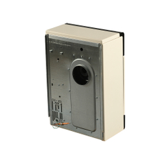 Plynové topidlo Karma Beta 2 Mechanik, o výkonu 2 kW, s odtahem spalin přes zeď a velmi jednoduchou obsluhou, slonová kost