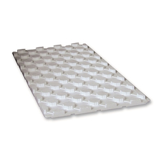 Systémová izolační deska - 1200x600mm (0,72m2), bílá - 9,36m2/13ks IVAR.TB 20 P 05