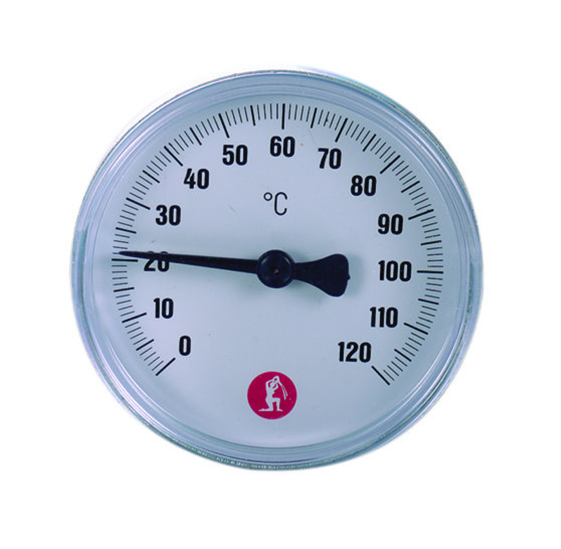Teploměr s jímkou Giacomini, 3/8˝ 0°-80°C