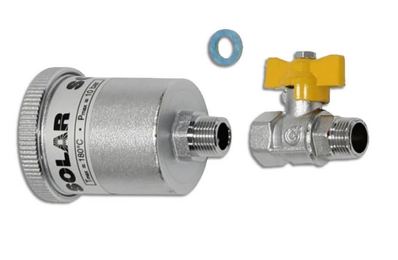 Odvzdušňovač s uzavíracím ventilem Vaillant