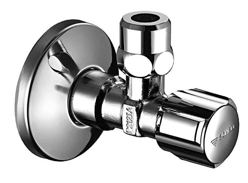 Rohový ventil s regulační funkcí Schell Comfort, s ASAG easy, 1/2˝, chrom