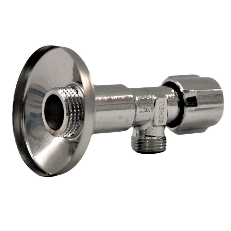 Rohový ventil s regulační funkcí Schell Comfort, 1/2˝ x 3/8˝, chrom