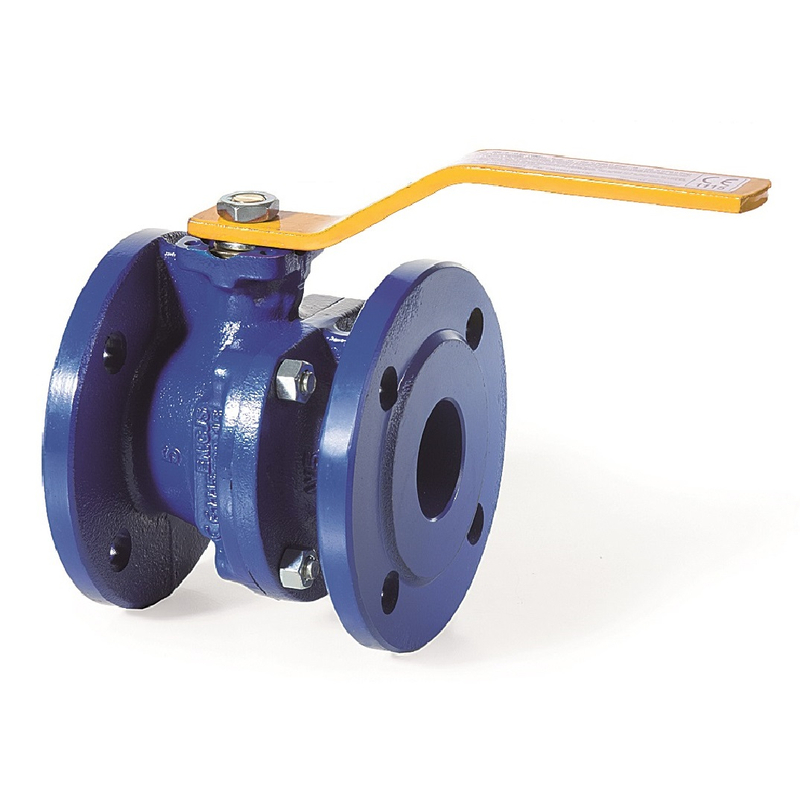 Kulový uzávěr přírubový - série B2.1 pro plyn - DN 100, L=190mm BRA.B2.100 GAS