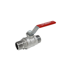 Kohout kulový Giacomini červená páčka, 3/4˝