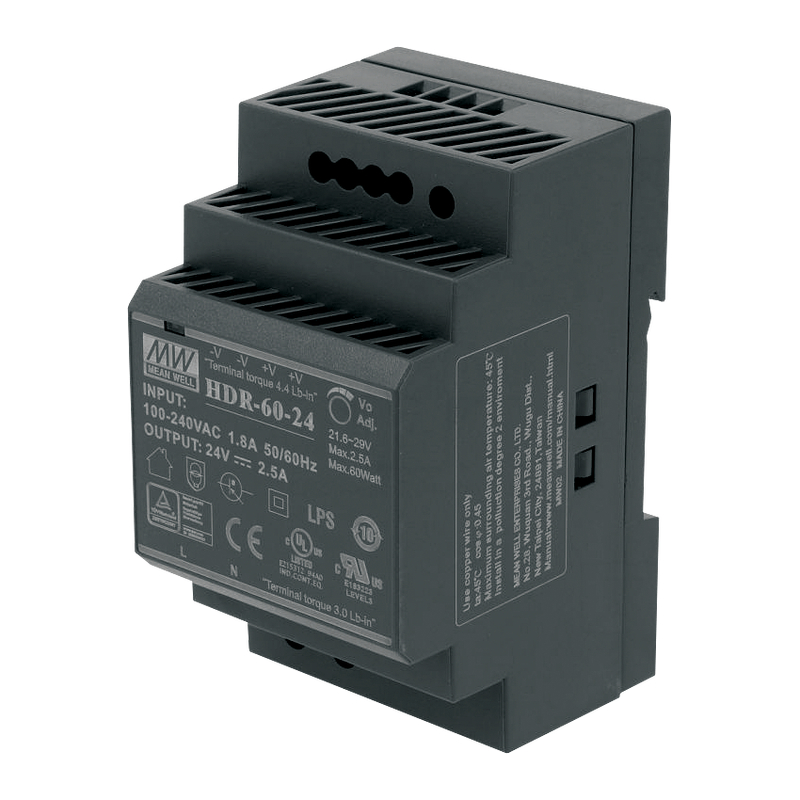 Napájecí zdroj na lištu, 85-240V AC/24V DC, 60 W SLZ 04Z
