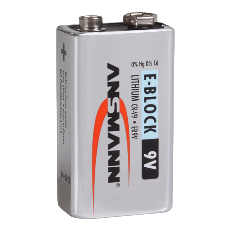 Napájecí lithiová baterie, 9 V/1200 mAh SLA 09