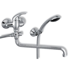 Novaservis Vanová paneláková baterie 100 mm Metalia 55 chrom 55075,0