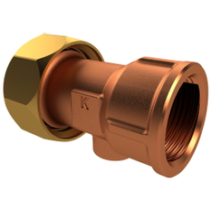 Šroubení s vnitřním závitem z červeného bronzu Kemper, DN 32