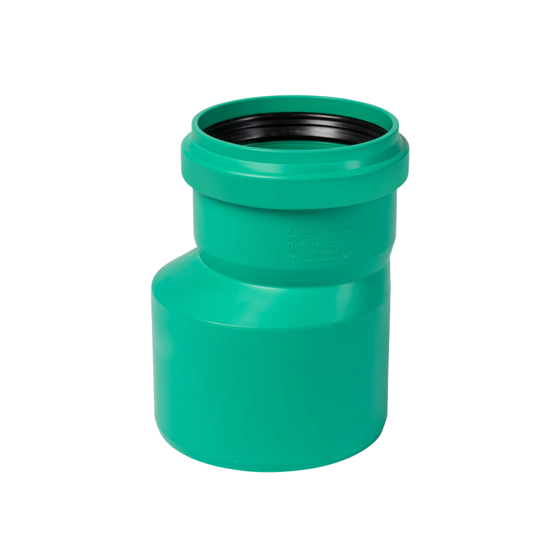 Redukce nesouosá kanalizační Osma KG 2000 Polypropylen PPKGR, DN 160 x 125, zelená