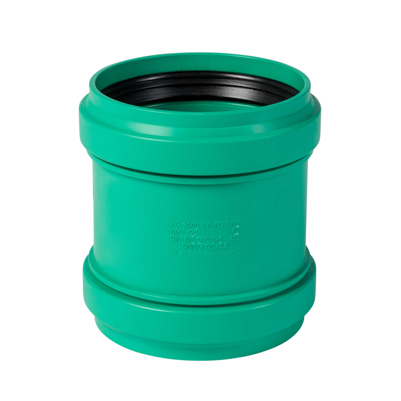 Přesuvka kanalizační Osma KG 2000 Polypropylen PPKGU, DN 125, zelená