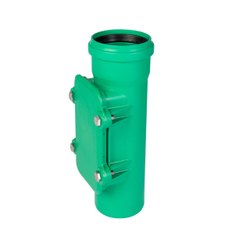 Tvarovka čistící kanalizační Osma KG 2000 Polypropylen PPKGREA, DN 110, zelená