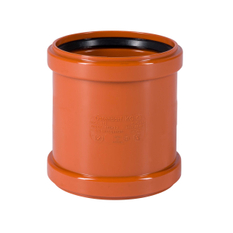 Přesuvka kanalizační PVC Osma KGU, DN 110, oranžová