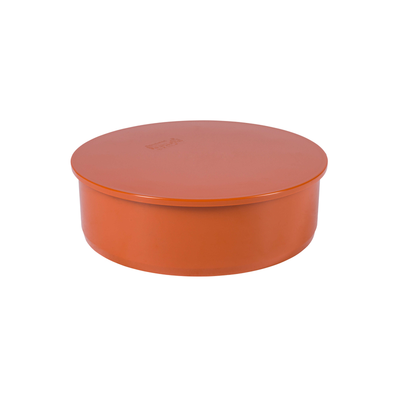 Zátka vnitřní kanalizační PVC Osma KGM, DN 315, oranžová