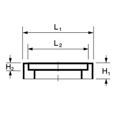 Poklop betonový na šachtovou rouru Wavin Basic 315, zatížení 3 t, čtvercový s rámem