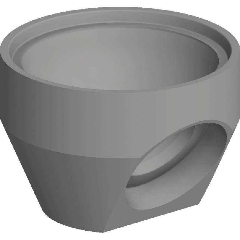 Spodní díl uliční vpusti Kasi 1D Dn 450 s vývodem, výška 380 mm