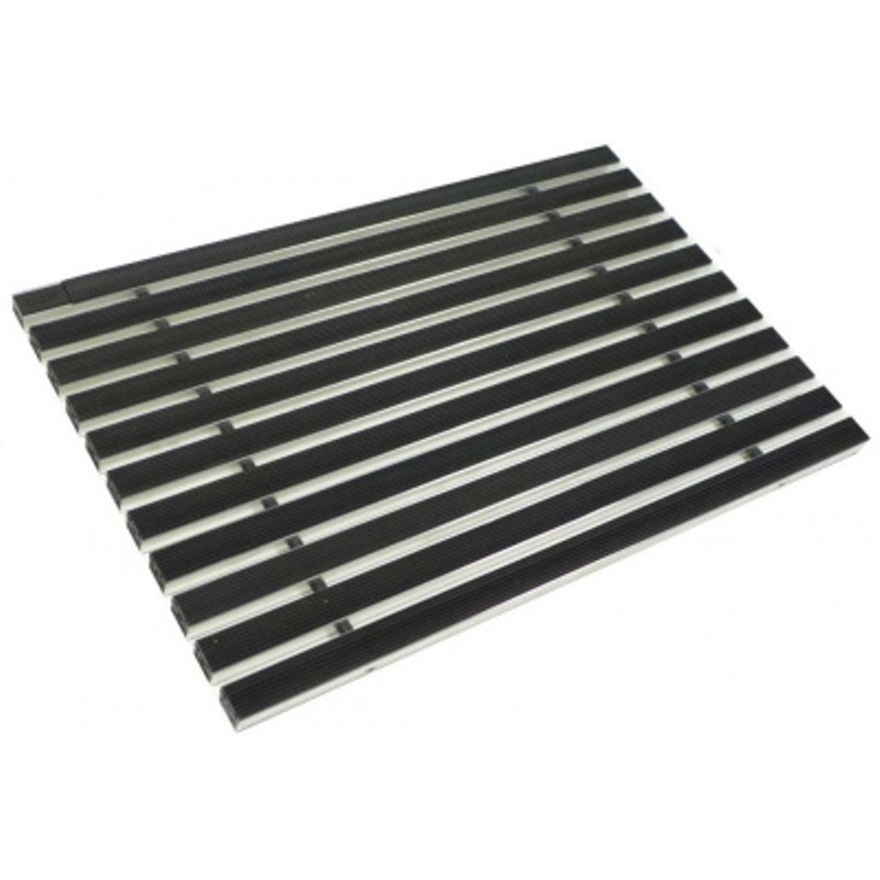 Rohožka s gumovou výplní ACO Self Vario 750 x 500 mm, černá