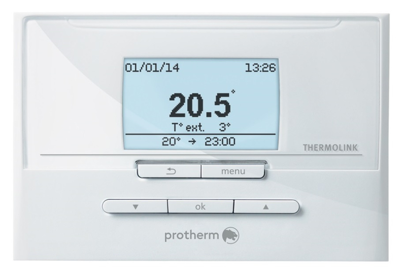 Regulátor prostorový s ekvitermní regulací Protherm Thermolink P/2