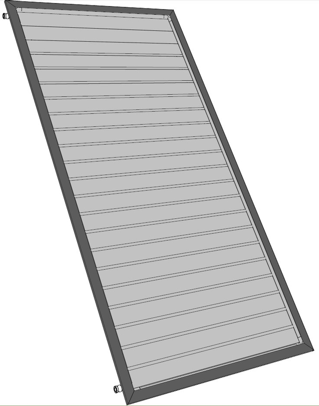 Kolektor solární Optiline TS300 2,0M2