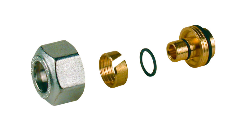 Adaptér pro PEX-AL-PEX trubky Giacomini, 18x(17x2)