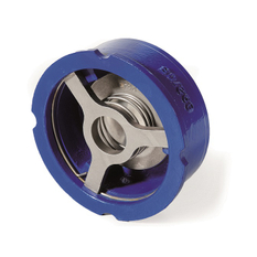 Mezipřírubová zpětná klapka pružinová - série W6 - DN 65, L=46mm BRA.W6.020