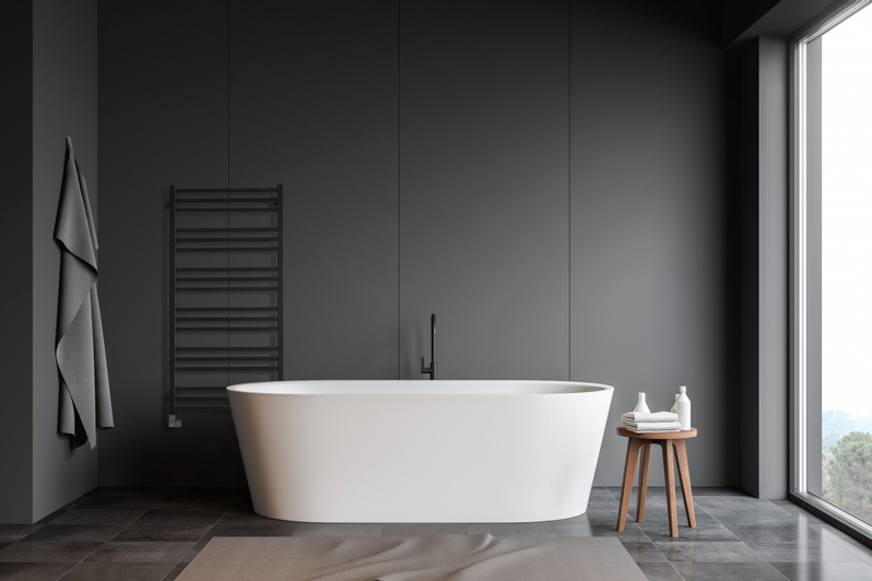 Těleso koupelnové PMH Avento 500 x 1210 mm, 311 W, klasické připojení, Bílá lesklá RAL 9003