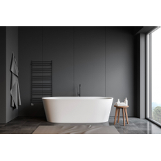 Těleso koupelnové PMH Avento 500 x 1210 mm, 311 W, klasické připojení, Bílá lesklá RAL 9003