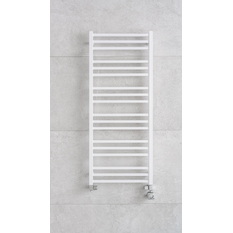 Těleso koupelnové PMH Avento 500 x 1210 mm, 311 W, klasické připojení, Bílá lesklá RAL 9003