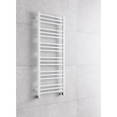 Těleso koupelnové PMH Avento 500 x 1210 mm, 311 W, klasické připojení, Bílá lesklá RAL 9003