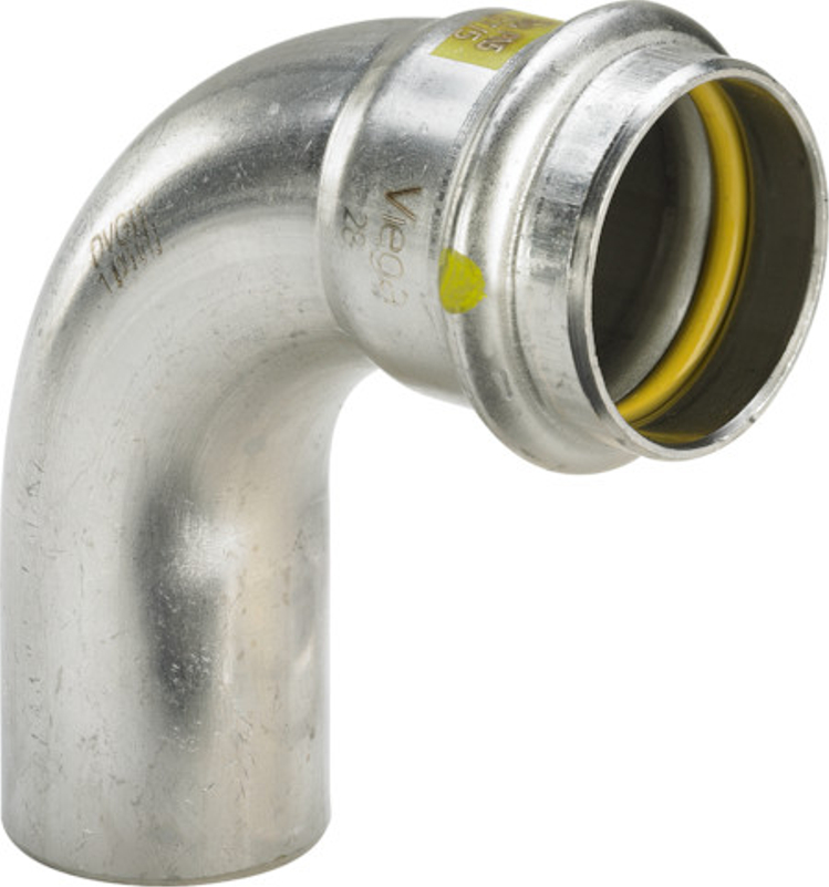 Oblouk 90° Viega Sanpress Inox G s SC-Contur 0216.1 28