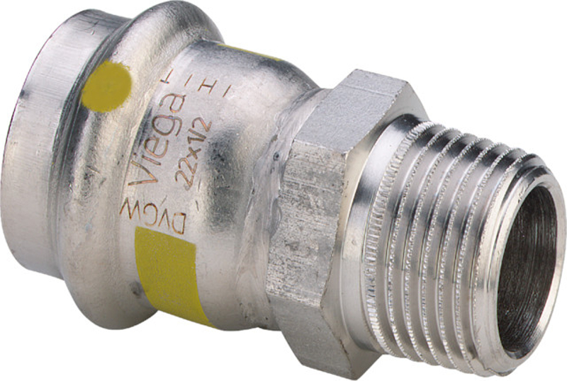 Přechodový kus Viega Sanpress Inox G s SC-Contur 0211 28 x 1˝