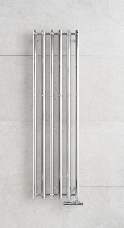 Těleso koupelnové PMH Rosendal 266 x 950 mm, 161 W, klasické připojení, Chrom