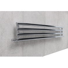 Těleso koupelnové PMH Rosendal 266 x 950 mm, 161 W, klasické připojení, Chrom