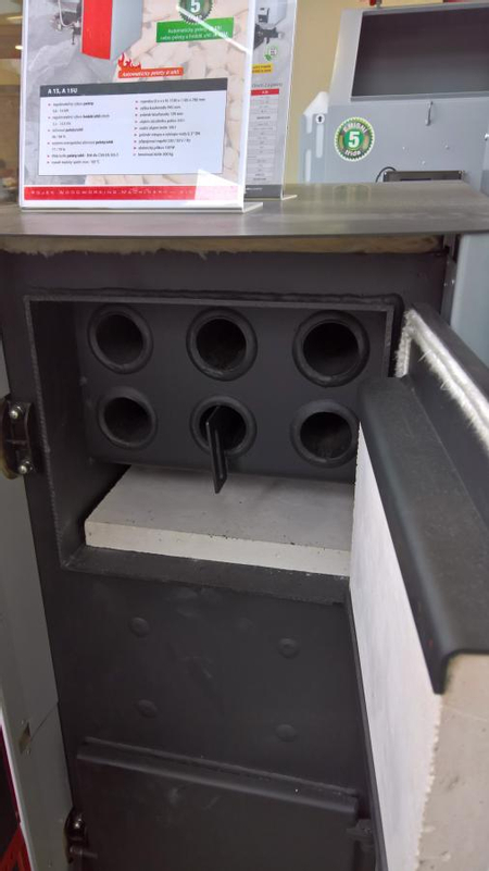 Kotel automatický na pelety Rojek A 15, 3,6 - 14 kW, 5. třída, SVT 1403