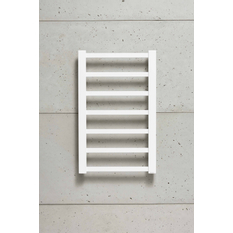 Těleso koupelnové PMH Galeon 500 x 790 mm, 170 W, klasické připojení, Kartáčovaná nerez
