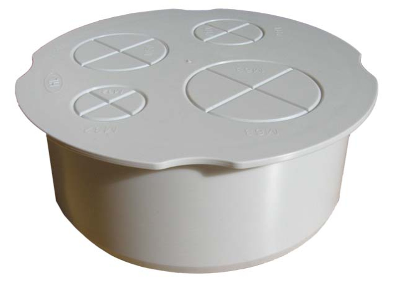 Vícenásobná - potrubní průchodka k HL800/160, pro pr. 8-52mm (4 otvory) HL Hutterer & Lechner