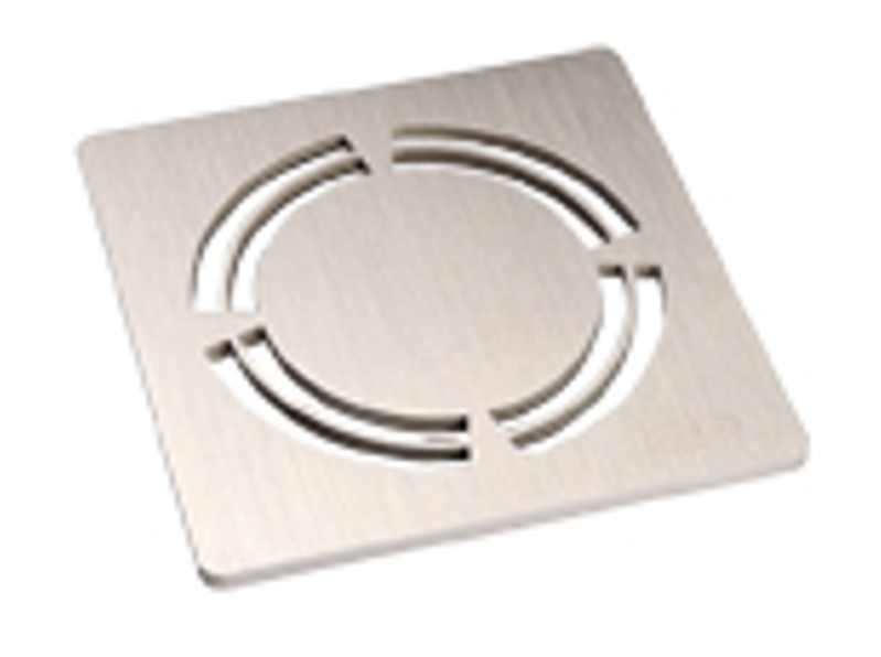 Nerezová vtoková mřížka HL Hutterer & Lechner, 115x115mm ˝Primus Design˝