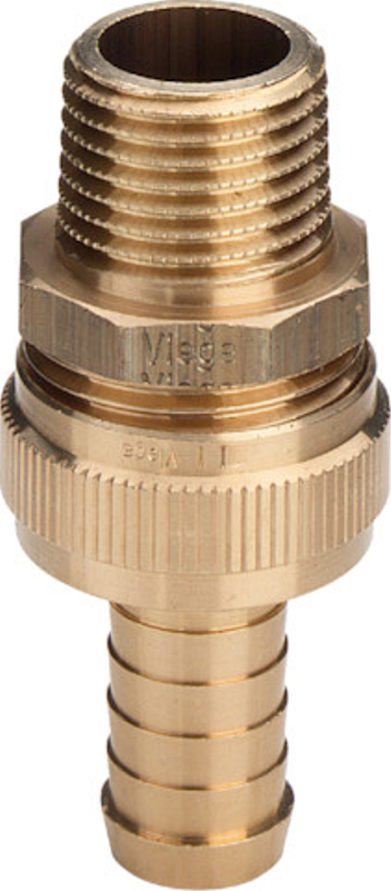 Šroubení přepadové trubky Viega bronz 1831 1/2˝ x 3/4˝