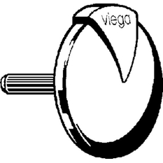 Otočná rozeta Viega náhradní díly 6162.02 VISIGN M1/R1