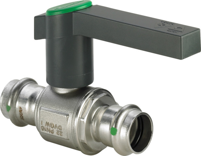 Kulový kohout Viega Sanpress Inox s SC-Contur 2370 18