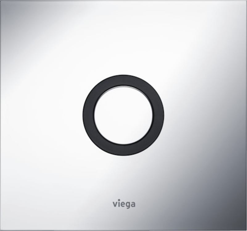 Krycí deska Viega 8351.8 150 x 140 sklo parsol/černé